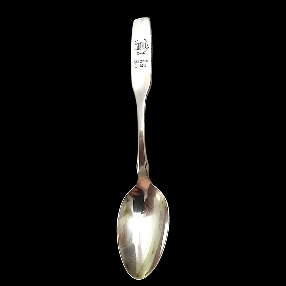 Vintage Oneida Silver Shabona Illinois Plated Spoon - Picture 1 of 3